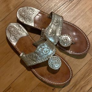 Jack Roger’s Gold Sandals size 7